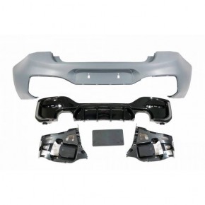 Pare-Choc Arrière BMW F20 /F21 LCI 15-18 Performance 2 Sortie double Noir brillant a 1 029,04 € TCBF216F249 chez CAROU TUNING