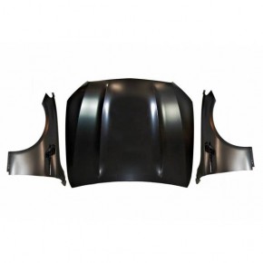 Capot Et Ailettes Mercedes W213 2016-2019 Look AMG E63 Métal a 2 038,74 € TCM02072044 chez CAROU TUNING