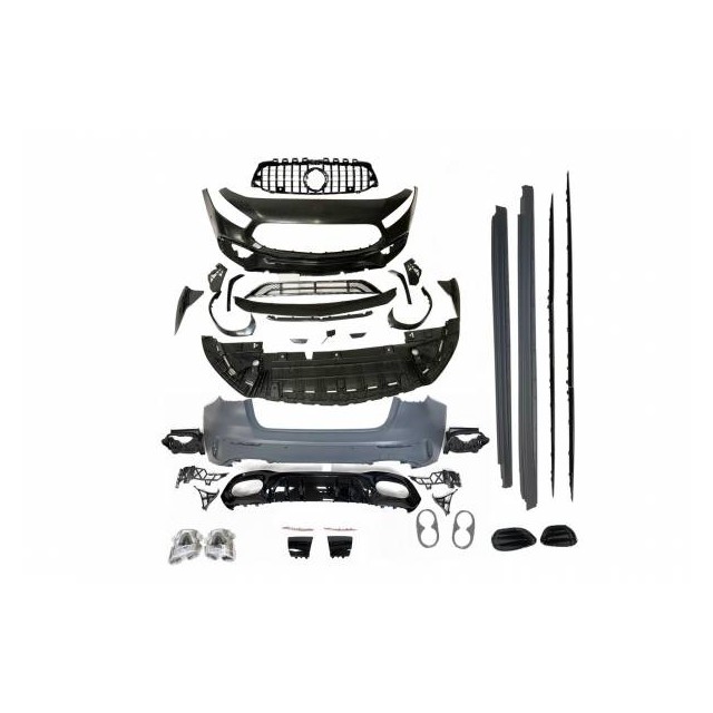 Kit De Carrosserie Mercedes W177 look A45 S Grill GT Black a 2 038,74 € TCM02452177025002540248 chez CAROU TUNING