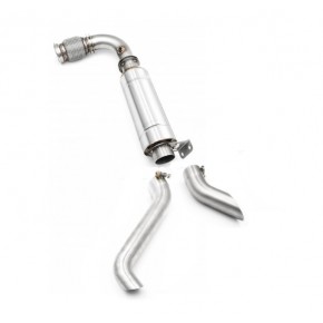 Can Am Maverick X3 downpipe with silencer and tipsCan Am Maverick X3 avec silencieux et embouts a 631,57 € PROM.777100 chez CAROU TUNING