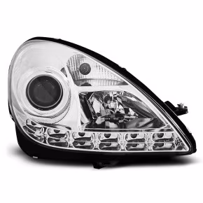 Phares Xenon Jour Chrome Avant pour Mercedes R171 SLK 2004-2011 a 937,74 € LPMEE2 chez CAROU TUNING