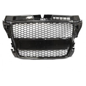 Grille Sport Noire Brillante Avant pour Audi A3 (8P) 2004-2012 a 221,52 € GRAU83 chez CAROU TUNING