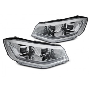 Tube de phare chrome DRL SEQ avant pour VW Caddy 2020 et suivants a 1 024,95 € LPVWV0 chez CAROU TUNING