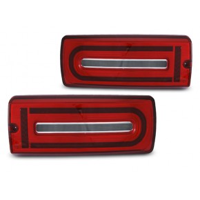 Feux Arrière À Barre LED Rouge Blanc Pour Mercedes W463 G-Class 90-18 a 375,39 € LDMEE9 chez CAROU TUNING