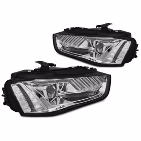  Phares LED Chrome Avant pour Audi A4 B8 2012-2015 à  975,63 €  Chez CAROU TUNING CONCEPT en GuadeloupePhares LED Chrome Avant pour Audi A4 B8 2012-2015