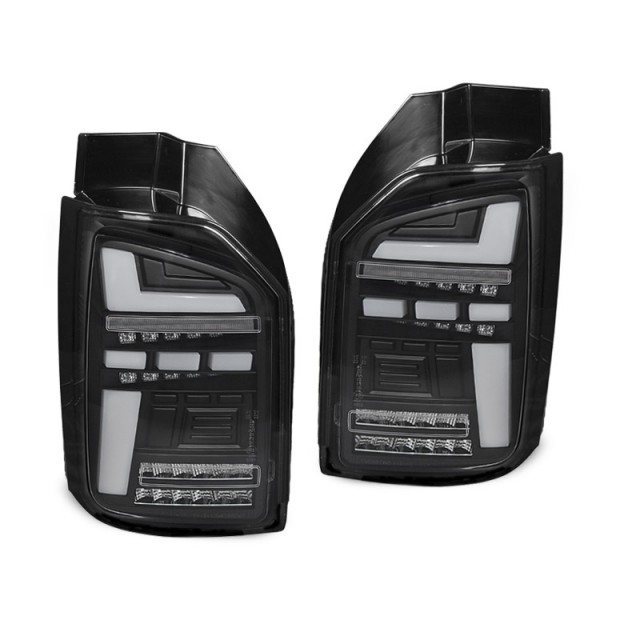 Feux Arrière À Del Barre Noirs Seq Pour VW T6 2015-2019 a 501,10 € LDVWP9 chez CAROU TUNING