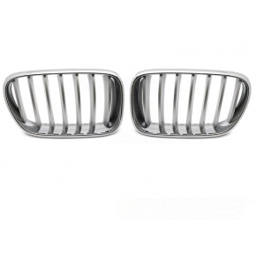GRILLE CHROME TITAN s'adapte à BMW X3 F25 10-07.14. a 146,79 € GRBMF1 chez CAROU TUNING