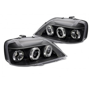 Yeux d'ange noirs avant pour Dacia Logan 2004-2008 a 344,72 € LPDA04 chez CAROU TUNING