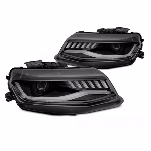 Feux Arrière Séquentiels Noir pour Chevrolet Camaro 2016-2018 a 925,72 € LPCT14 chez CAROU TUNING