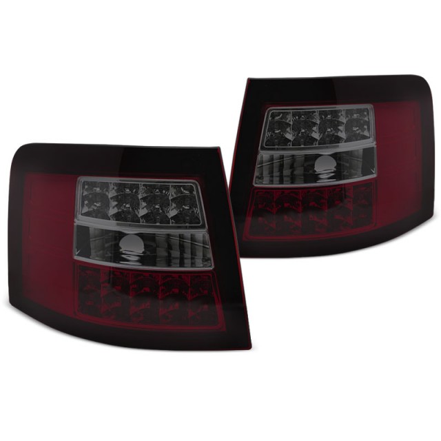 Feux Arrière LED Fumé Rouge pour Audi A6 1997-2004 Avant a 291,19 € LDAUJ0 chez CAROU TUNING