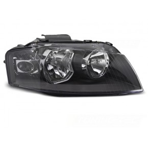 Phare Noir Côté Droit pour Audi A3 8P 2003-2008 a 169,69 € FAU05R chez CAROU TUNING