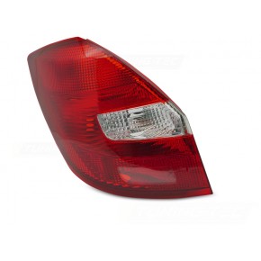 Feu Arrière Rouge Blanc Gauche pour Skoda Fabia 2007-2014 a 104,15 € RSK01L chez CAROU TUNING