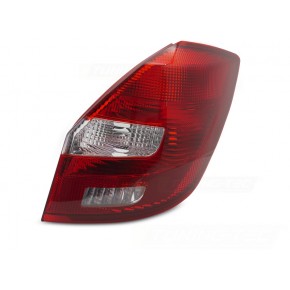 Feu Arrière Rouge Blanc Droit pour Skoda Fabia 2007-2014 a 104,15 € RSK01R chez CAROU TUNING