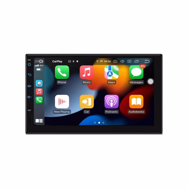 Autoradio Android 7 Pouces 12 2din carplay et android auto sans fil a 549,00 € CTCANDRO12 chez CAROU TUNING