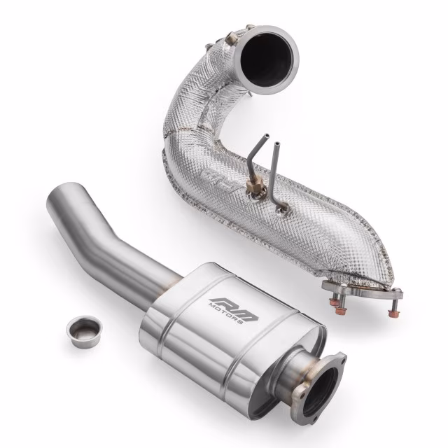 Ensemble de downpipe avec protection thermique pour AUDI Q5 3.0 TDI a 1 263,01 € PROM.220109+220110 chez CAROU TUNING