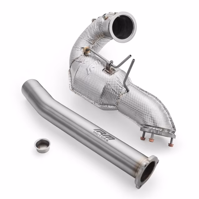 Ensemble de downpipe avec protection thermique pour AUDI Q5 3.0 TDI a 1 263,01 € PROM.220109+220110 chez CAROU TUNING