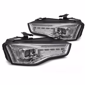  Phares À LED Chrome Séquentiels pour Audi A5 2011-2016 à  1 335,90 €  Chez CAROU TUNING CONCEPT en GuadeloupePhares À LED Chrome Séquentiels pour Audi A5 2011-2016