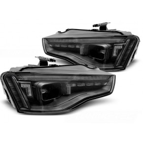 Phares À LED Noirs Séquentiels Pour Audi A5 2011-2016 a 1 335,90 € LPAUG4 chez CAROU TUNING