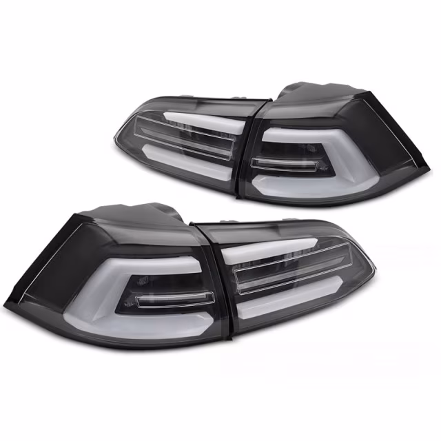 Feux Arrière LED Noirs SEQ pour VW Golf 7 2013-2017 SW a 680,92 € LDVWS4 chez CAROU TUNING