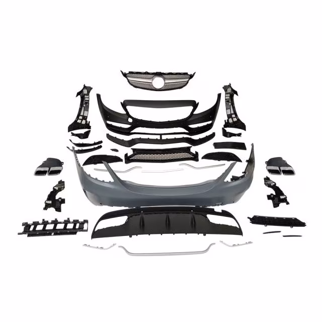 Kit De Carrosserie Mercedes W205 2014-2018 4P Look C63 a 1 974,29 € TCM02000136009601641 chez CAROU TUNING