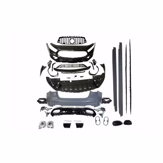 Kit De Carrosserie Mercedes V177 look A45 S Grill GT Black a 2 017,25 € TCM02452177025902540132 chez CAROU TUNING