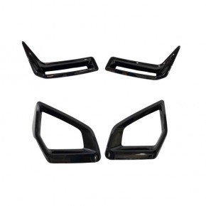 Splitters Avant BMW G05 X5 / G18 LCI Noir brillant a 296,47 € TCB4651 chez CAROU TUNING