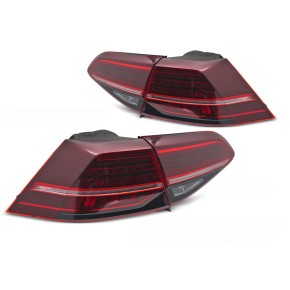 Feux Arrière LED Rouges Séquencés pour VW Golf 7 2013-2019 a 386,22 € LDVWV0 chez CAROU TUNING