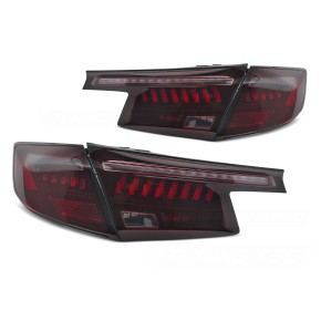 Feux Arrière LED Fumé Rouge pour Honda Civic XI 21- Hatchback a 714,61 € LDHO10 chez CAROU TUNING