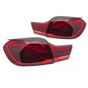 Feux Arrière OLED Séquentiels Rouges pour BMW F32 F33 F36 F82 F83 13-21 a 578,68 € LDBML7 chez CAROU TUNING