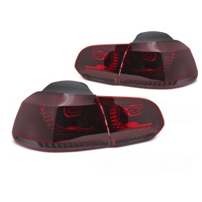  Feux Arrière LED Fumé Rouge Séquentiels pour VW Golf 6 2008-2013 à  350,13 €  Chez CAROU TUNING CONCEPT en GuadeloupeFeux Arrière LED Fumé Rouge Séquentiels pour VW Golf 6 2008-2013