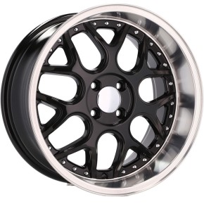  4 jantes 7.0 16 3x112 Noir Brillant à  982,45 €  Chez CAROU TUNING CONCEPT en Guadeloupe4 jantes 7.0 16 3x112 Noir Brillant