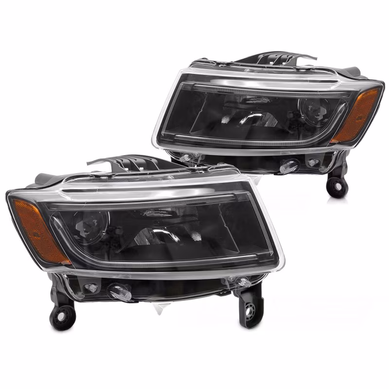 Tube Light Noir Avant pour Chrysler Jeep Grand Cherokee 2014-2016 a 541,40 € LPCH43 chez CAROU TUNING