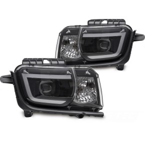 Lumière Tubulaire Noire Avant pour Chevrolet Camaro 2009-2013 a 618,98 € LPCT19 chez CAROU TUNING