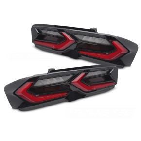 Feux Arrière LED Rouge et Noir pour Chevrolet Camaro 2019-2023 a 741,08 € LDCT09 chez CAROU TUNING