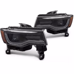  Phares LED DRL avant pour Jeep Grand Cherokee 2016-2021 à  653,86 €  Chez CAROU TUNING CONCEPT en GuadeloupePhares LED DRL avant pour Jeep Grand Cherokee 2016-2021