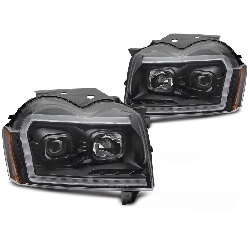 Tube Light Noir Avant pour Chrysler Jeep Grand Cherokee 2005-2008 a 602,74 € LPCH49 chez CAROU TUNING