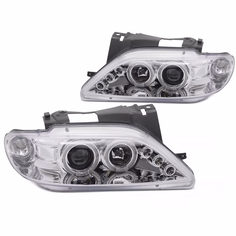 Yeux d'ange chromés avant pour Citroën Xsara 1997-2000 a 320,06 € LPCI13 chez CAROU TUNING