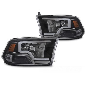  Tube Light Noir Avant pour Dodge Ram 09-18 à  442,76 €  Chez CAROU TUNING CONCEPT en GuadeloupeTube Light Noir Avant pour Dodge Ram 09-18