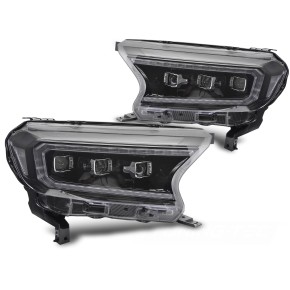 Phares LED Noirs Avant pour Ford Ranger V 2016-2022 a 813,24 € LPFO94 chez CAROU TUNING