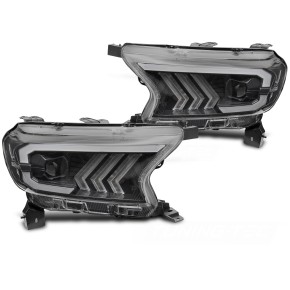 Phares Tube Lumineux Noir Avant pour Ford Ranger V 2016-2022 a 1 109,15 € LPFOC0 chez CAROU TUNING