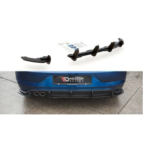 Diffuseur Arrière Complet Volkswagen Polo GTI Mk6 Noir a 349,00 € VWPO6GTICNC-RS3B chez CAROU TUNING