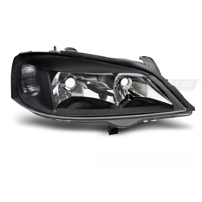 Feu Avant Noir Droit pour Opel Astra G 1997-2004 a 114,98 € FOP04R chez CAROU TUNING