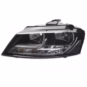 Phare gauche noir TYC pour Audi A3 8P 2008-2012 a 200,97 € FAU03L chez CAROU TUNING