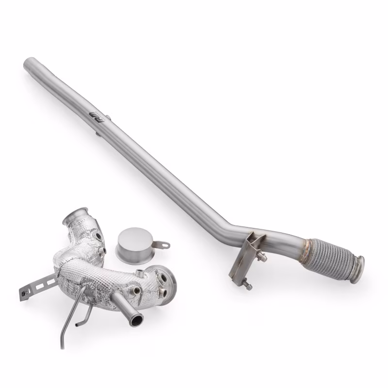 Downpipe+ DPF OFF set Volkswagen Golf VIII 2.0 TDI GTD +heat shield a 1 497,88 € PROM.216108+216109 chez CAROU TUNING