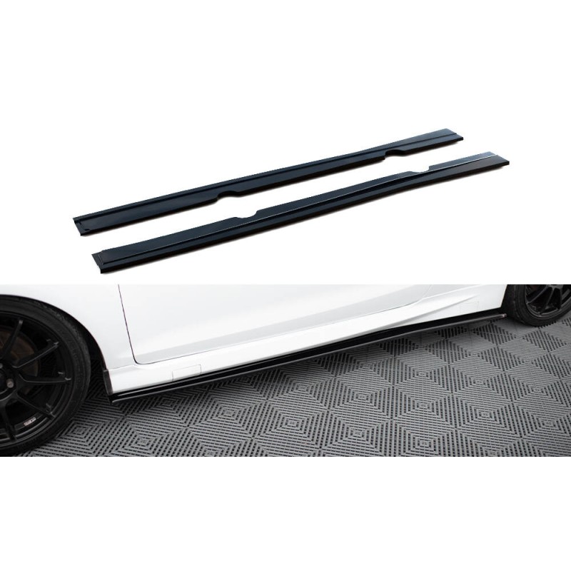 Jupe Latérale Avant pour Ford Fiesta ST MK7 FL 2017 - Accessoire Auto a 421,03 € uniw-FO-FI-7/7F-ST-SD1G*146 chez CAROU TUNING