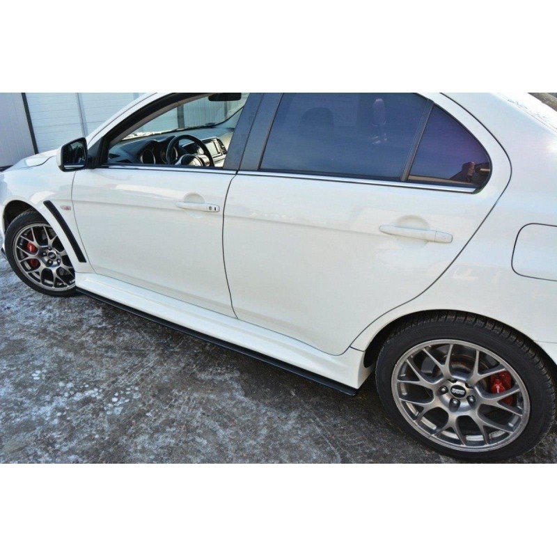 Jupe Latérale Droite pour Mitsubishi Lancer Evo X 2007-2016 a 421,03 € 507-MI-LA-10-EVO-SD1G*224 chez CAROU TUNING