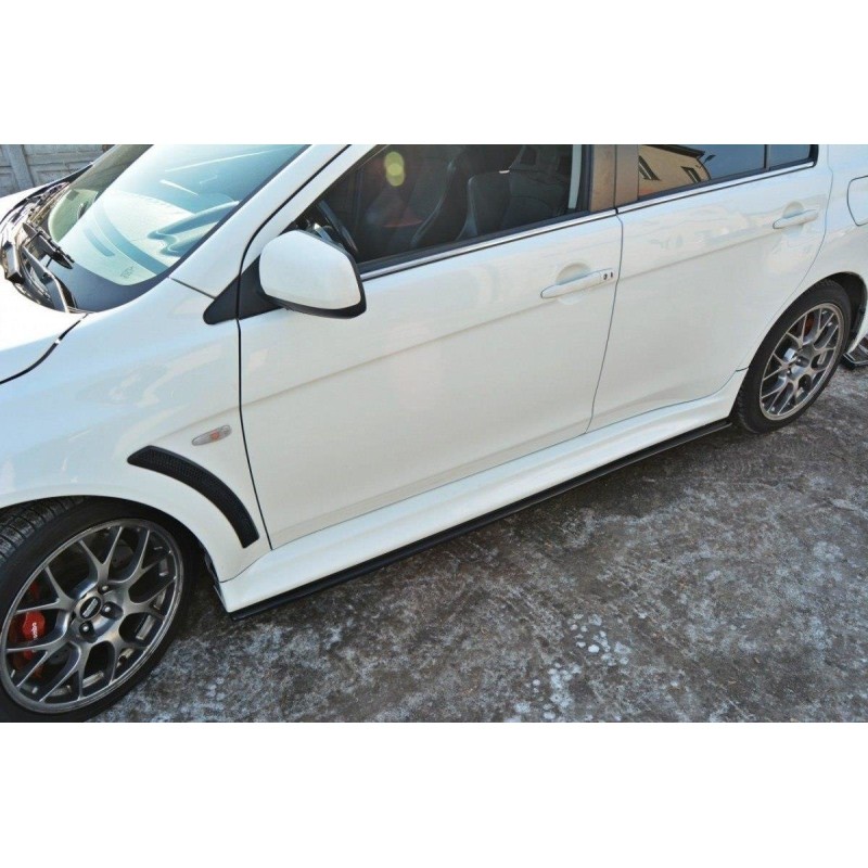 Jupe Latérale Droite pour Mitsubishi Lancer Evo X 2007-2016 a 421,03 € 507-MI-LA-10-EVO-SD1G*224 chez CAROU TUNING