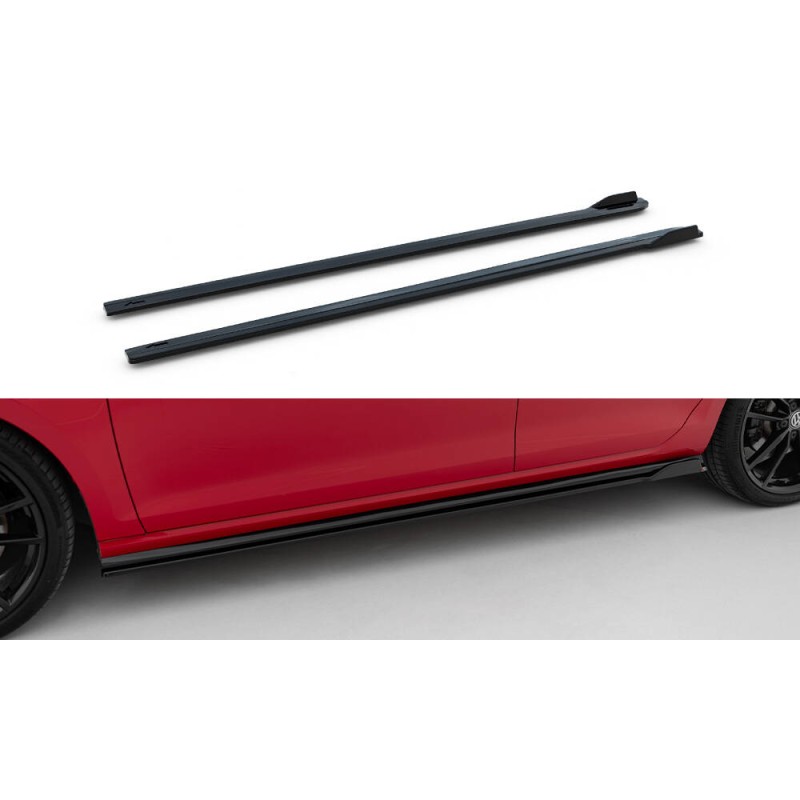 Diffuseurs latéraux avant pour Volkswagen Golf VII R 2017-2021 a 421,03 € uniw-VW-GO-7F-R-SD1G*341 chez CAROU TUNING