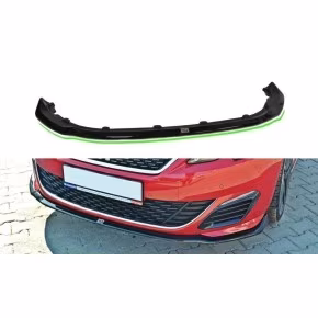 Splitter Avant V.1 Pour Peugeot 308 II GTI 2014-2020 a 421,03 € uniw-PE-308-GTI-FD1G*858 chez CAROU TUNING