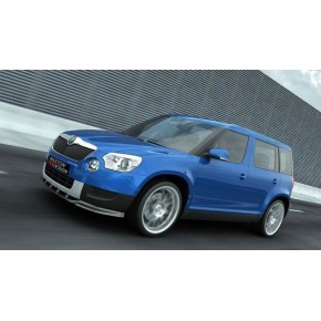 Splitter Avant pour Skoda Yeti 2010-2017 - Accessoire Auto Performance a 421,03 € uniw-SK-YE-FD1G*908 chez CAROU TUNING